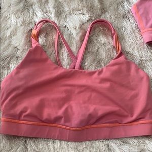 Lululemon energy bra size 8